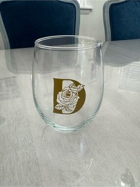 NWOT Princess Diana Las Vegas Exhibit Stemless Wine Glass Tumbler